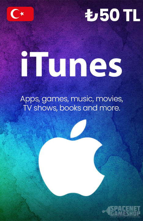 iTunes Gift Card ₺50 TL [TR]